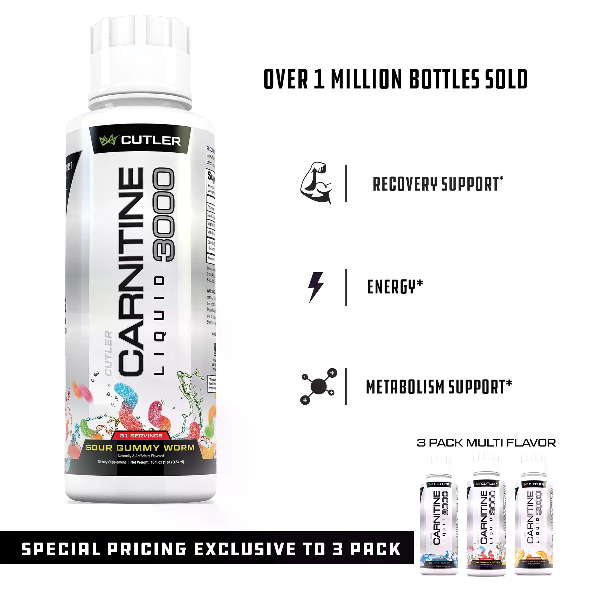 Cutler Nutrition Liquid Carnit - Nutrition Fitness Supplements review and price
