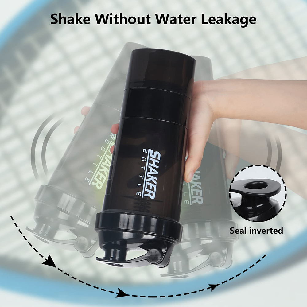 3 Layers Shaker Protein Bottle - Whey Protein Isolate review and price