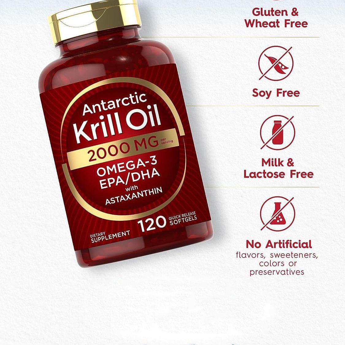 Krill oil soft capsules supple - Nutrition Fitness Supplements review and price