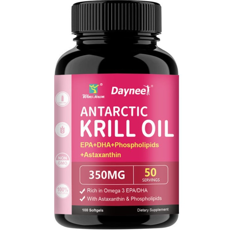 Krill oil soft capsules supple - Nutrition Fitness Supplements review and price