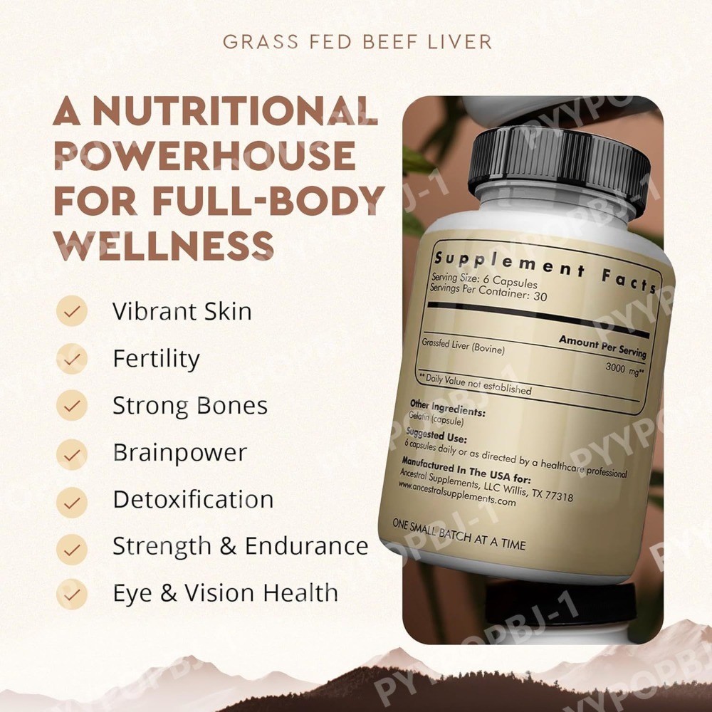Grassfed Beef Liver Capsules 5 - Nutrition Zinc review and price